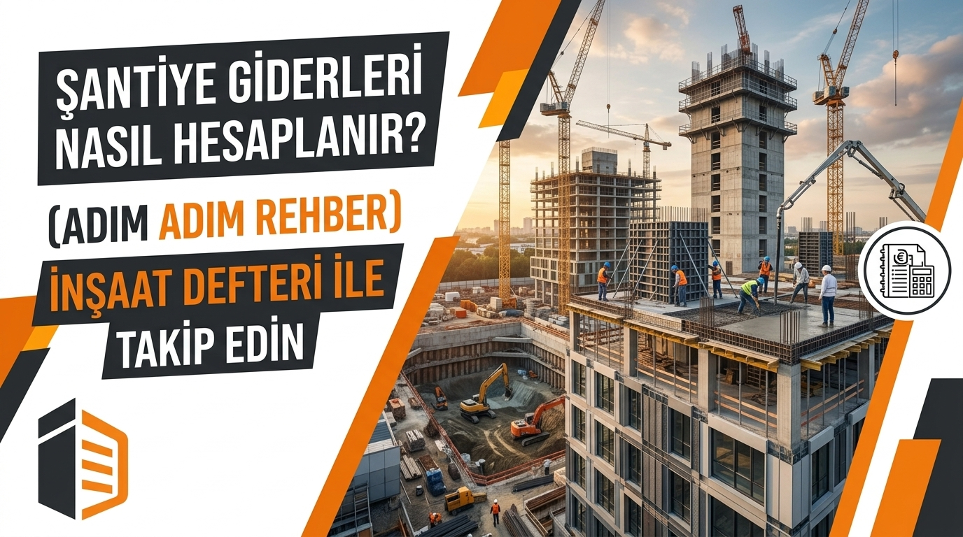 Şantiye Giderleri Nasıl Hesaplanır? (Adım Adım Bütçe Rehberi)