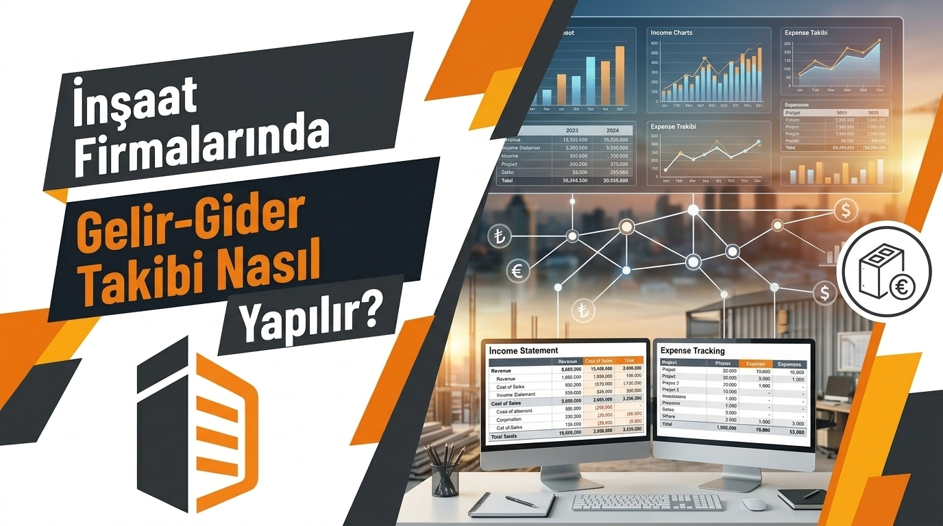 İnşaat Firmalarında Gelir-Gider Takibi Nasıl Yapılır?